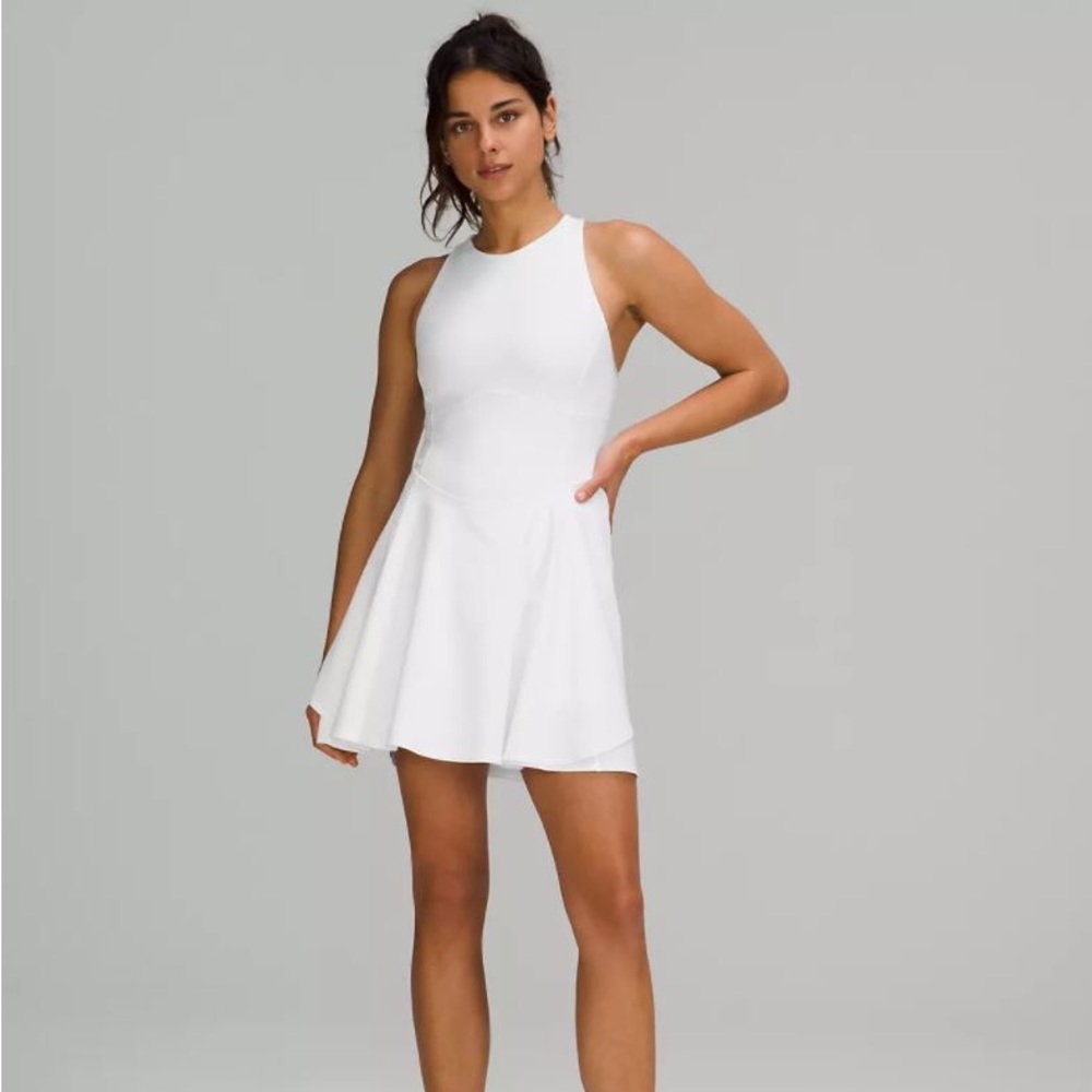 COPY - White LuluLemon Court Crush Dress
